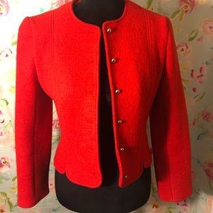 Cute fitted wool jacket